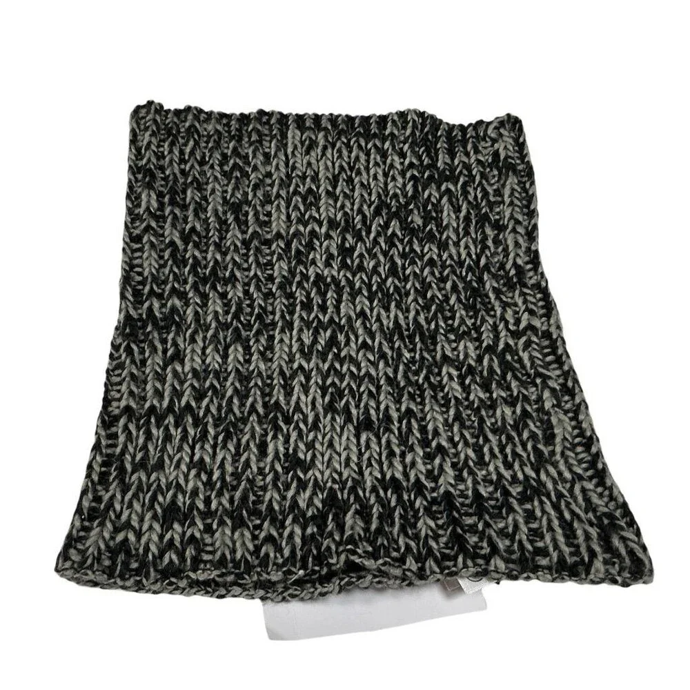 TIMBERLAND Gaiter Neck Warmer One Size Fits All Men Unisex Black Gray Winter NEW